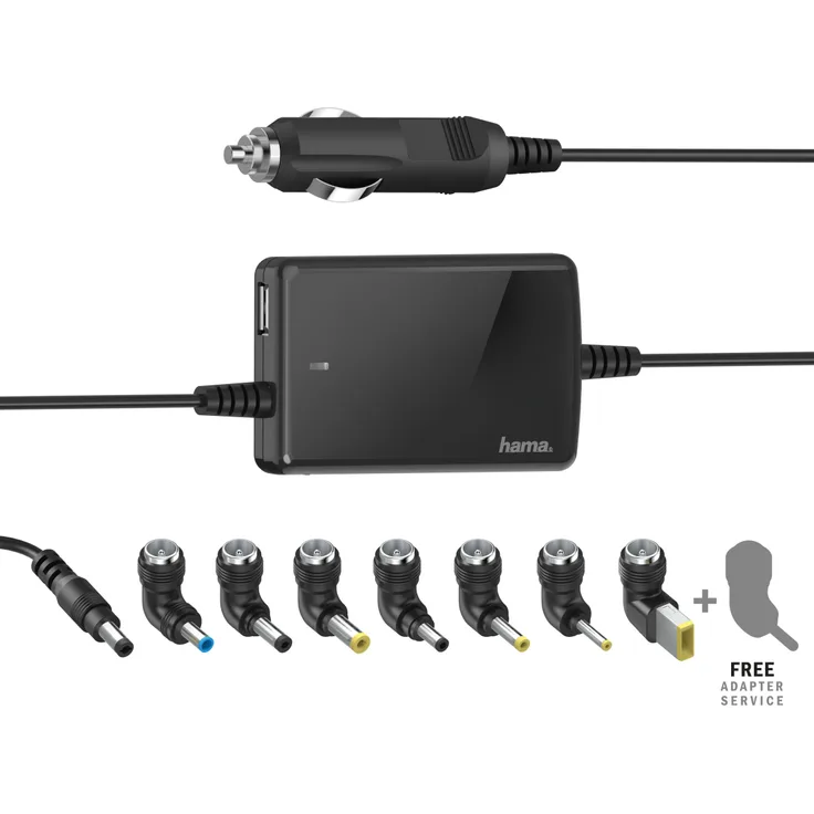 Universal-Kfz-Notebook-Netzteil Slim & Light, 15-19V-70W