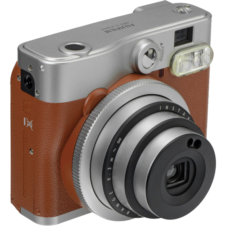 Fujifilm Instax Mini 90 Neo Classic Kamera, Sofortbildkamera, Braun – Bild 10
