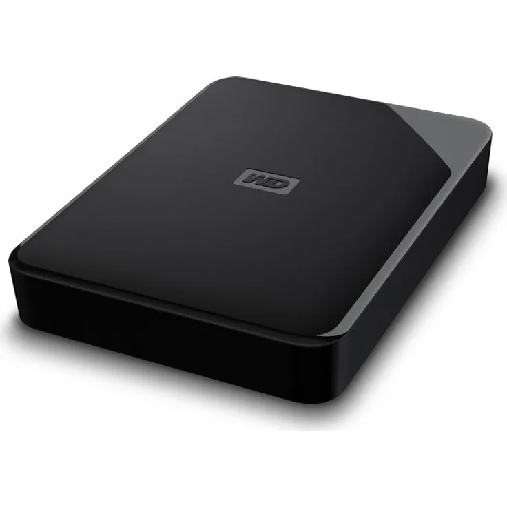 WD Elements SE WDBJRT0050BBK - Festplatte - 5 TB - extern (tragbar) - USB 3.0 (WDBJRT0050BBK-WESN)