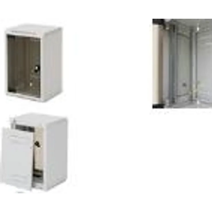 TRITON RBA-09-AS3-CAX-C1 Wandverteiler RBA, einteilig, 9 HE, schwarz