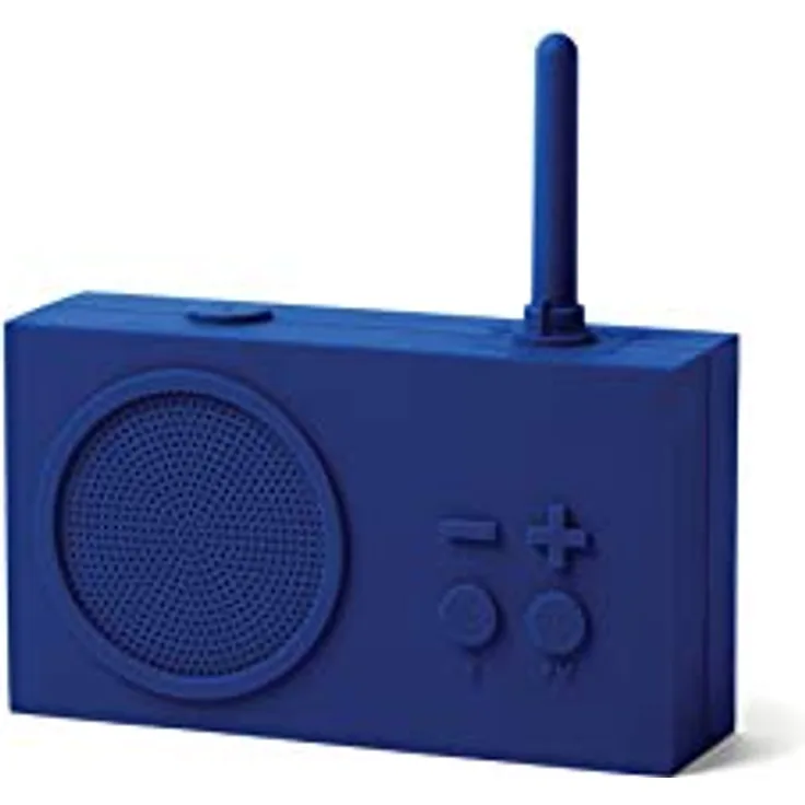 Lexon TYKHO 3 FM-Radio + Bluetooth-Lautsprecher, Dunkelblau