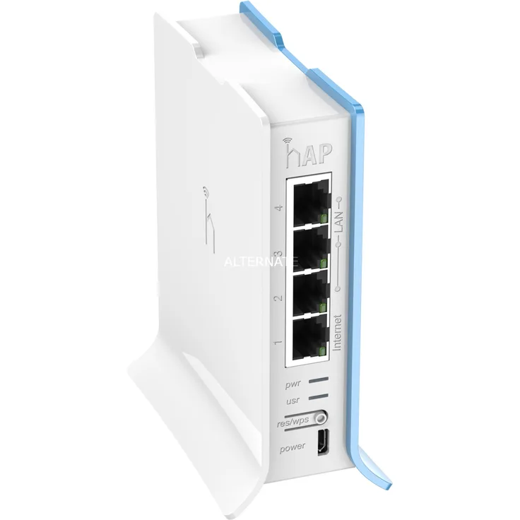 MikroTik RB941-2nD-TC Access Point, blau/weiß