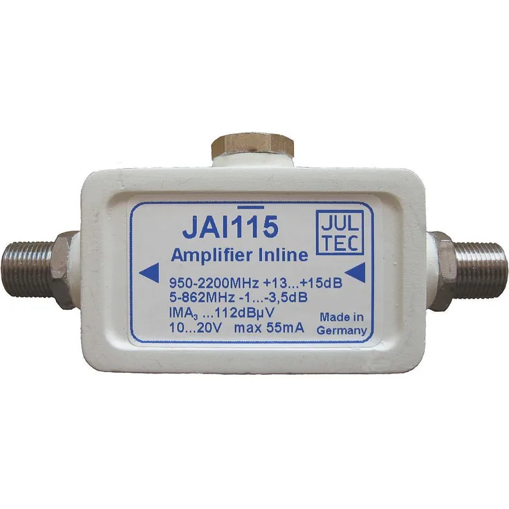 Jultec JAI0115 SAT-Inline-Verstärker 15dB ferngespeist