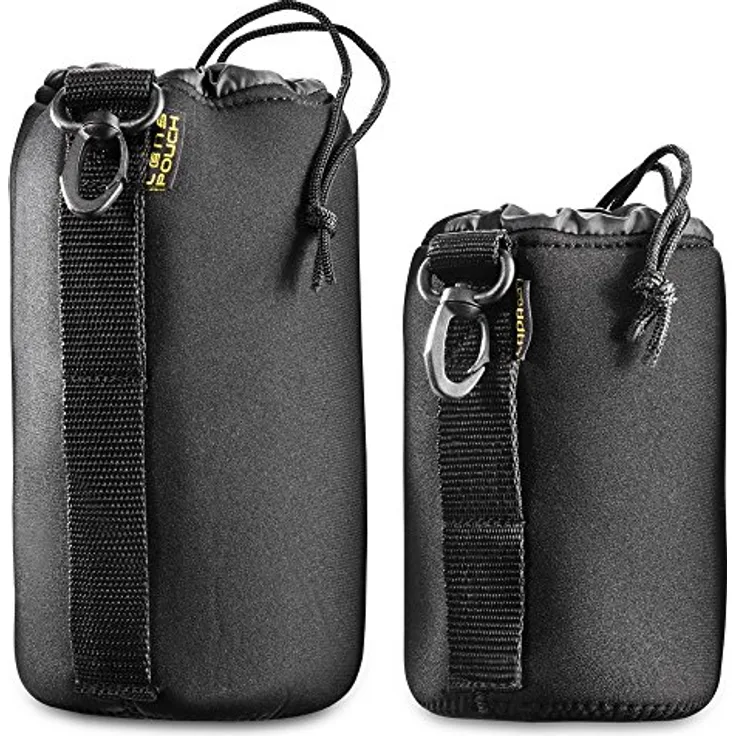 Walimex Objektivbeutel-Set Neopren M+L
