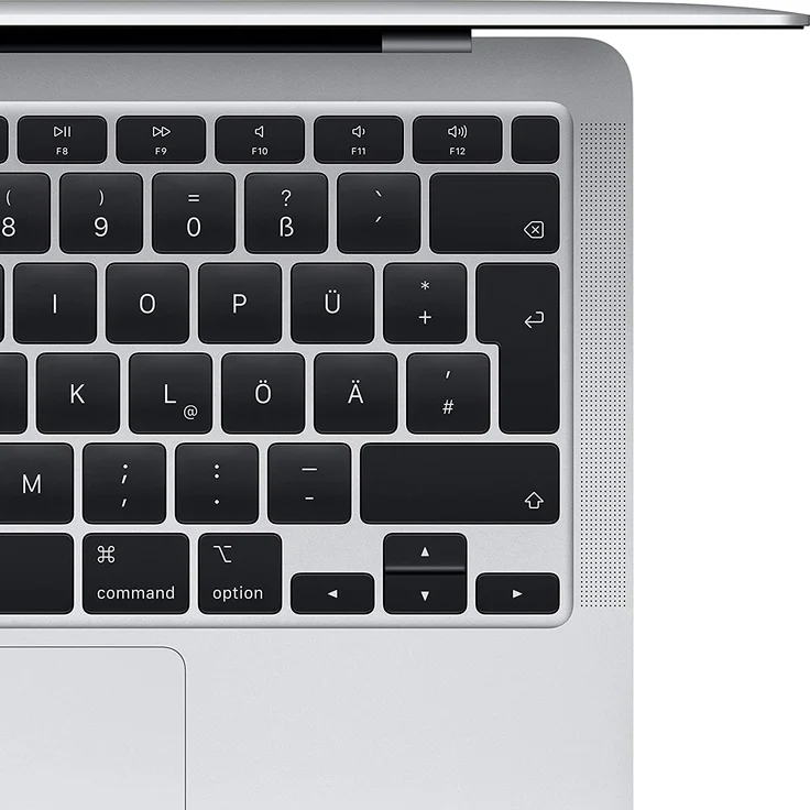 Apple MacBook Air 13 (2020) - 13,3 Zoll (2.560 x 1.600) IPS, Apple M1 Prozessor, 8GB RAM, 256GB SSD, Apple 7 Core GPU, macOS (Silber) MGN93D/A – Bild 3