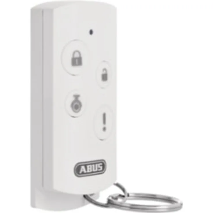 ABUS Funk-Fernbedienung Smartvest zur Bedienung der Funk-Alarmanlage | Notfall-Knopf | Reichweite ca. 30m | weiß | 77443