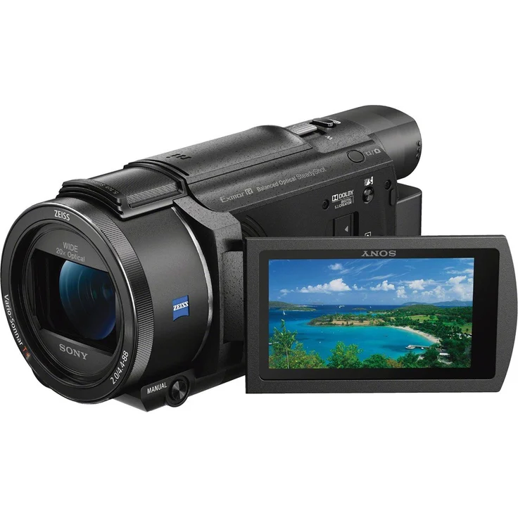 Sony FDR-AX53 - 4K Ultra Handycam (20-Fach optischer Zoom, 5-Achsen Bildstabilisation, NFC) schwarz – Bild 2