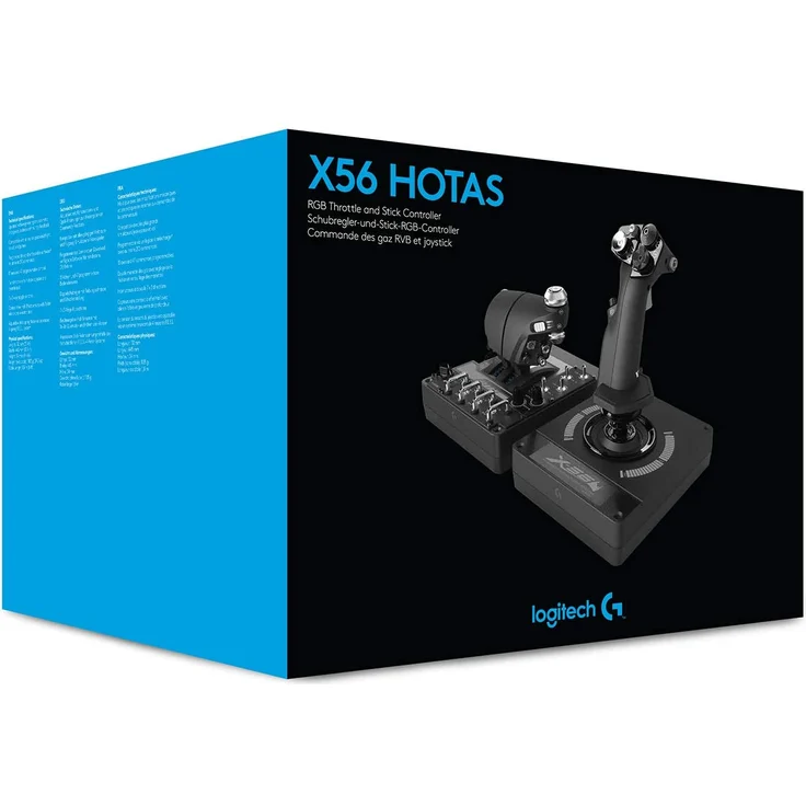 Logitech X56 Hotas Schwarz (945-000059) (PC) – Bild 6