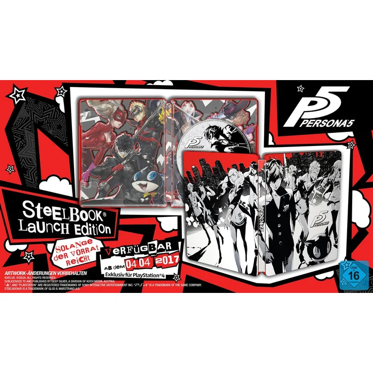 Persona 5 (Limited Steelbook D1-Edition) (PS4) - Preisvergleich – Bild 2
