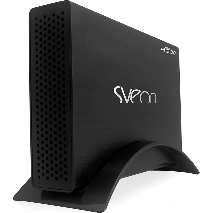 Sveon STG310 - Speicherlaufwerksgehäuse (8 TB, HDD-Gehäuse, Schwarz, Aluminium, Kunststoff, China, Windows 2000,Windows 2000 Professional,Windows 7,Windows 7 Enterprise,Windows 7 Enterprise.)