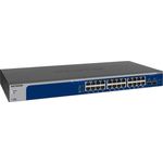 Netgear XS724EM 24-Port 10G-Multi-Gigabit LAN Switch Smart Managed Pro (mit 2x 10G-SFP+, Desktop- oder Rack-Montage mit ProSAFE Lifetime-) grau