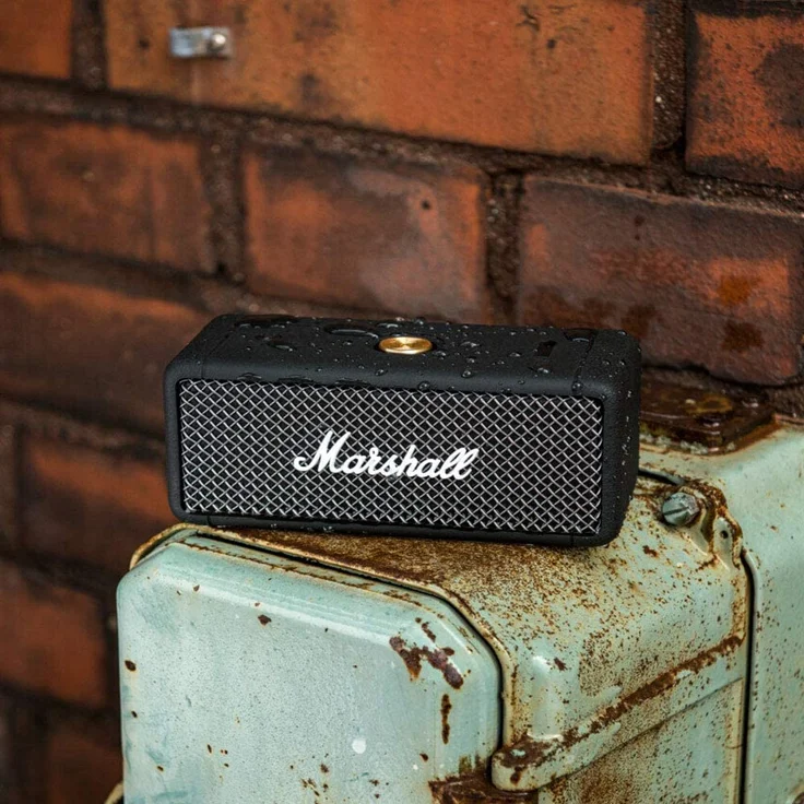 Marshall Emberton Bluetooth-Lautsprecher, wasserdicht, schwarz – Bild 8