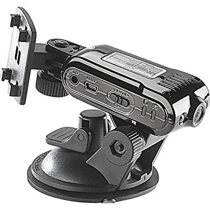 Somikon Dashcam HD: DVR-HD-Cockpitkamera MDV-2700.HD mit Navi-Halterung (HD-Autokamera)