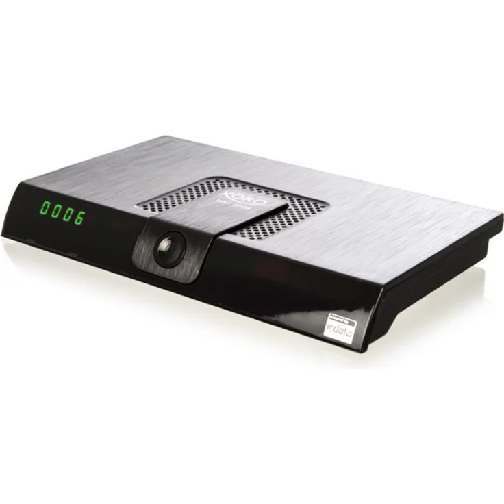 Xoro HRT 8720 HEVC DVB-T-T2 Receiver HDMI, H.265, kartenloses Irdeto-Zugangssystem für freenet TV, Mediaplayer, PVR Ready, USB 2,0, 12V Schwarz – Bild 2