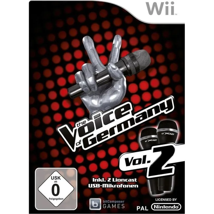 The Voice of Germany Vol. 2 (inkl. 2 Mikros) (Wii)
