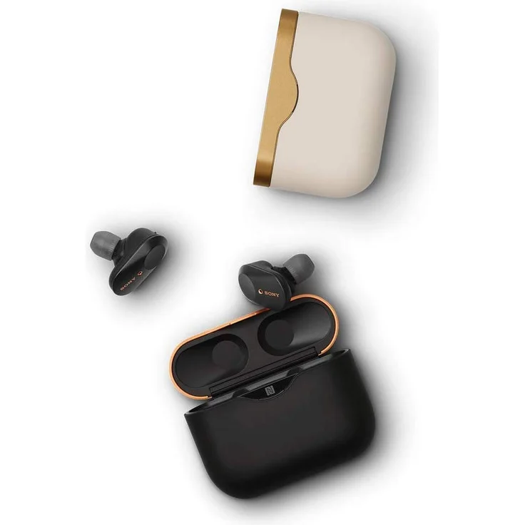 Sony WF-1000XM3 In-Ear Kopfhörer mit Bluetooth, Mikrofon, Noise Cancelling, silber – Bild 9