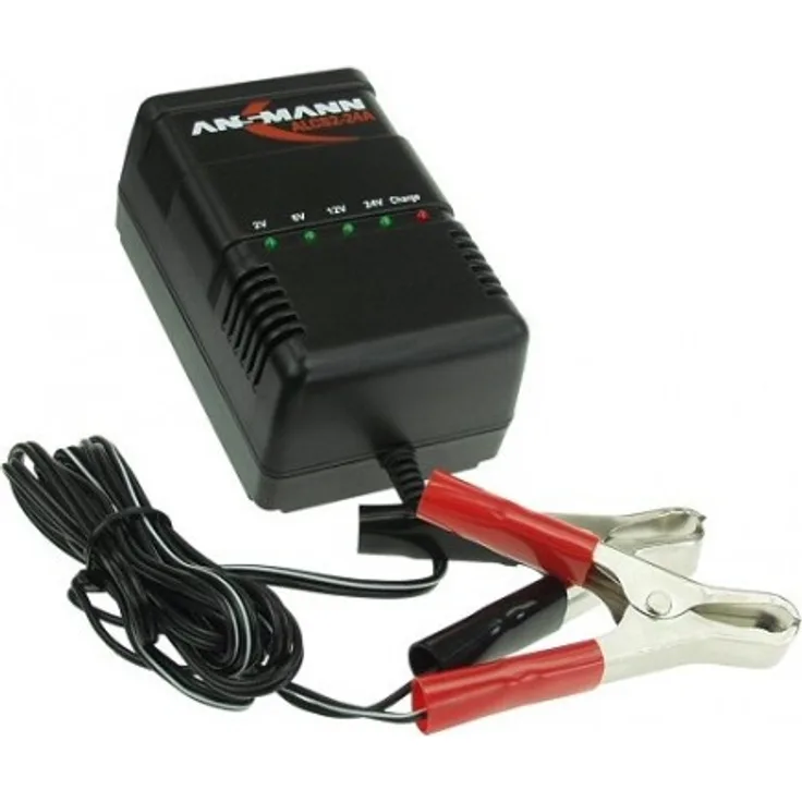 Ansmann ALCS 2-24 A, Steckerladegerät für Blei-Akkus 2-24 V (9164016)
