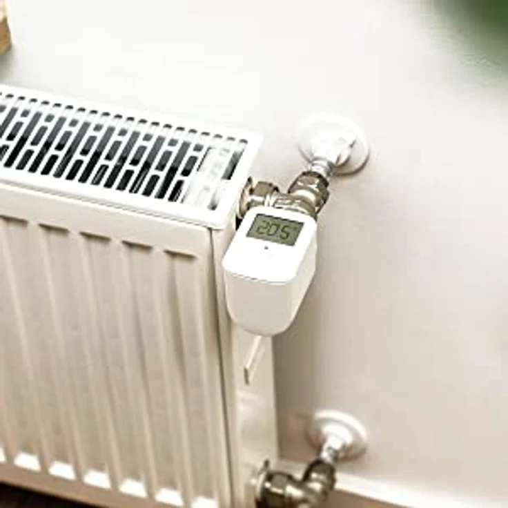 Telekom Smarthome Heizkörperthermostat mit LCD Display, DECT, weiß (?40318685) – Bild 3