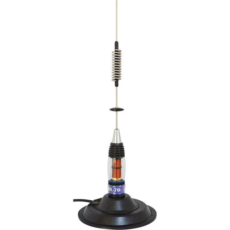 CB-Antenne PNI ML70 PL Verbinder, 145 mm Magnetfuß inklusive, 70 cm, 4 m RG58-Kabel im Lieferumfang enthalten – Bild 1