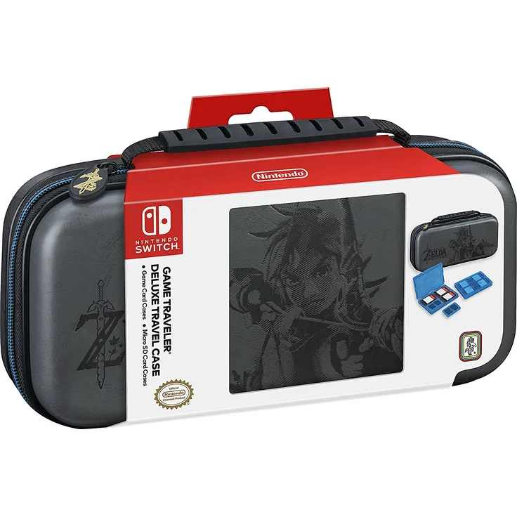 Tasche Zelda Travel Case NNS44 Grau (Nintendo Lizenz)