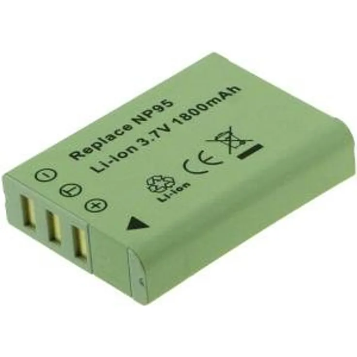 2-Power 1500mAh Li-Ion (3,7V) Kamera Ersetzt Akku für NP-95