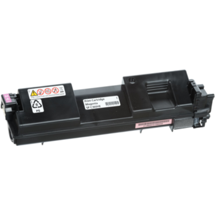 Ricoh SP C360HE Original Toner magenta ca. 5.000 Seiten (408186)