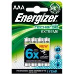 Energizer Accu Recharge Extreme 4 x AAA