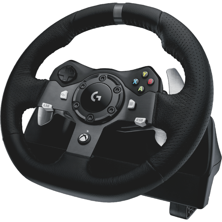 Logitech G920 Driving Force Gaming-Lenkrad Schwarz (941-000123) (PC, Xbox One, Xbox Series) – Bild 2