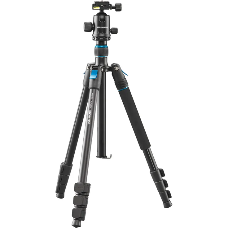 Cullmann Rondo 460M RB8.5 Allround-Dreibeinstativ mit Kugelkopf, Tragkraft 4kg, Packmaß 43,5cm, Auszugshöhe 159,5cm