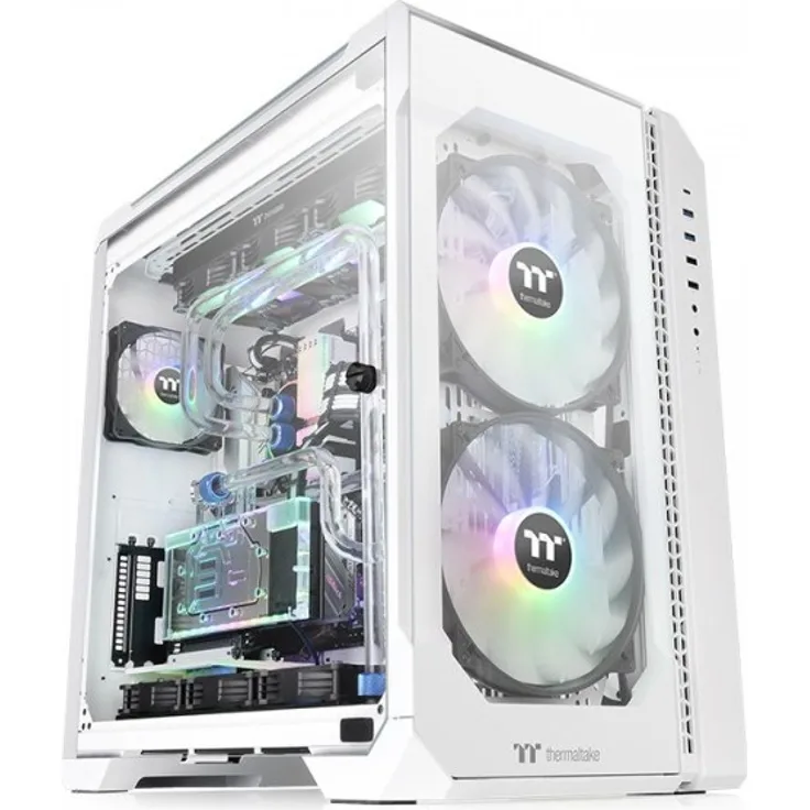 Thermaltake View 51 TG ARGB Snow Gaming Case-PC-Gehäuse, CA-1Q6-00M6WN-00