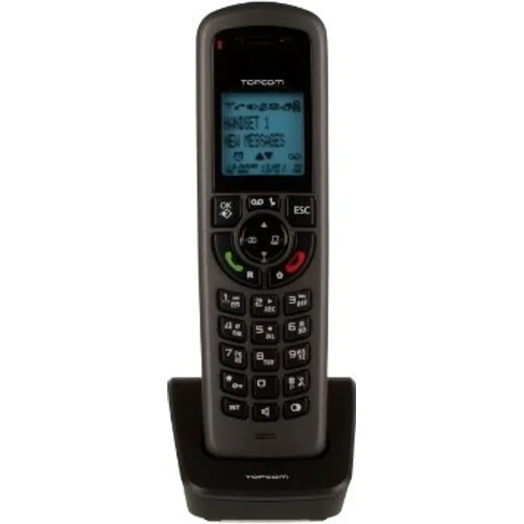 Topcom Ultra S1200c TE-5851 DECT-Schnurlostelefon (4,1 cm (1,6 Zoll) LCD-Display)