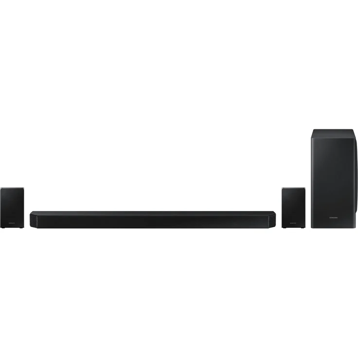 Samsung HW-Q950T 9.1.4 Soundbar mit Subwoofer, Dolby Atmos, kabellos/kabelgebunden, geeignet für TV, schwarz (2020) - Preisvergleich – Bild 2