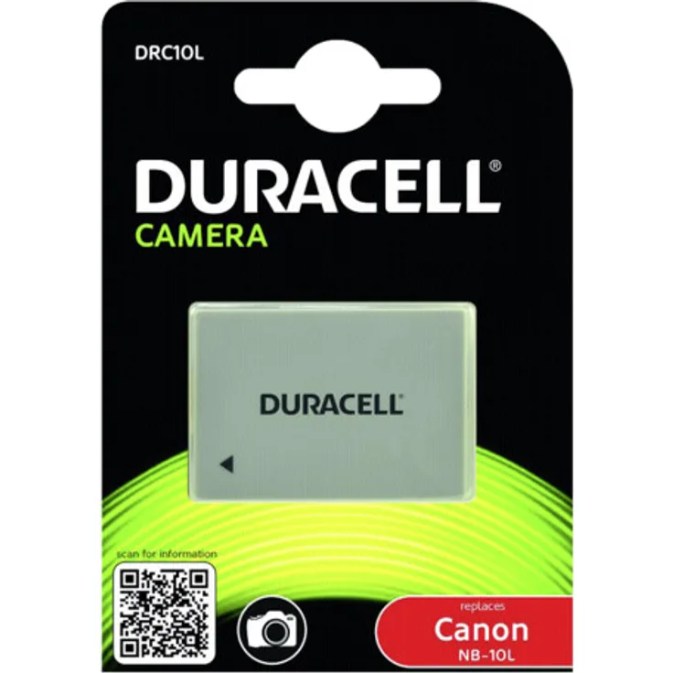 Duracell DRC10L Li-Ion Kamera Ersetzt Akku für NB-10L