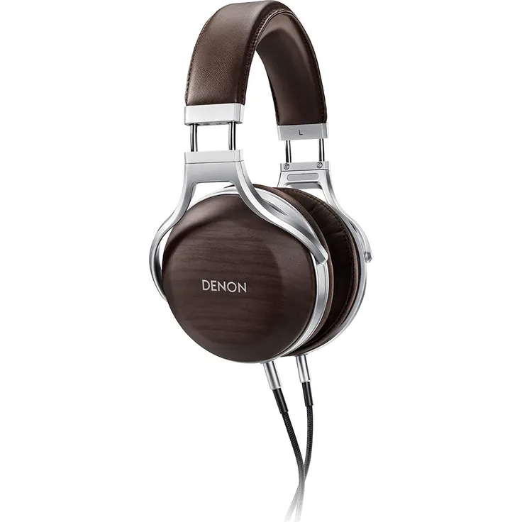 Denon AHD5200EM Premium Over-Ear-Kopfhörer, braun