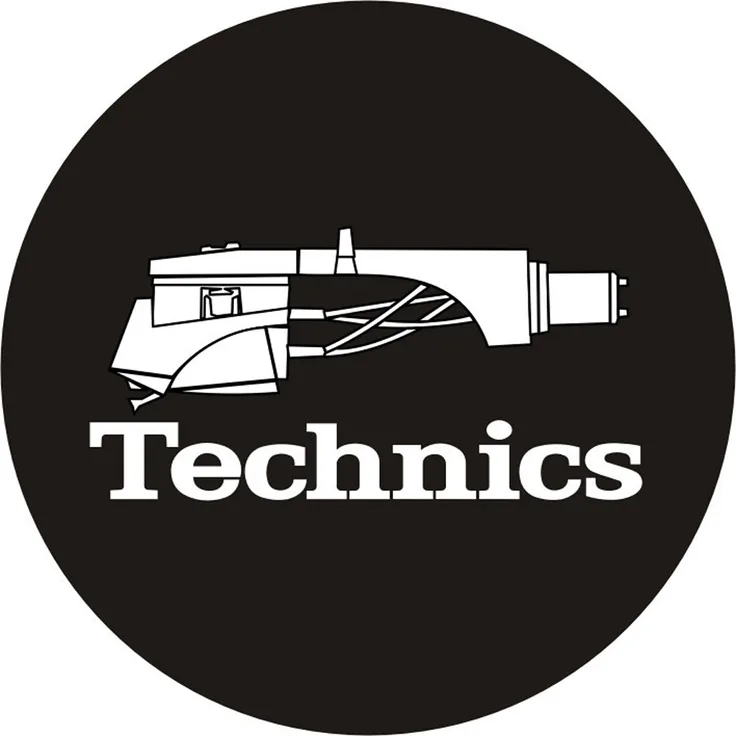 Technics 60644 Headshell 1 Slipmat ? (schwarz-weiß