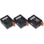 vhbw 3x Druckerpatronen Tintenpatronen Set für Canon BJ5, BJ10, BJ10E, BJ10EX, BJ10SX, BJ20, BJ100, BJ200, BJ200E wie Canon BC-01, BC-02, BX-02.