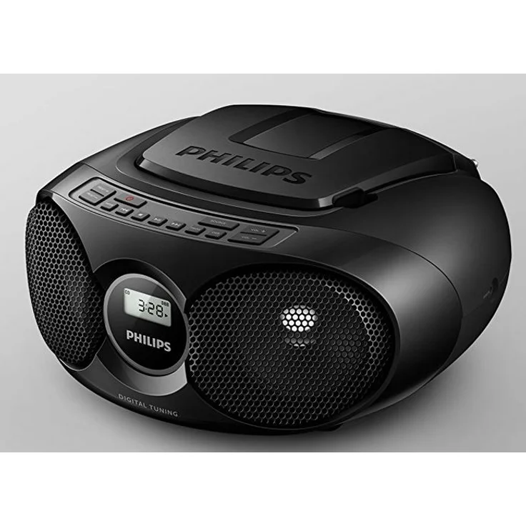 Philips AZ215B CD-Soundmachine (Digital UKW, Audioeingang, 3 Watt, leicht bedienbar) schwarz – Bild 4