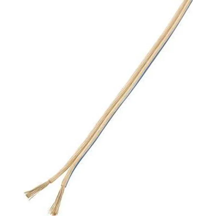 TRU COMPONENTS Lautsprecherkabel 2 x 1.50 mm² Transparent 1568258 10 m (1568258)
