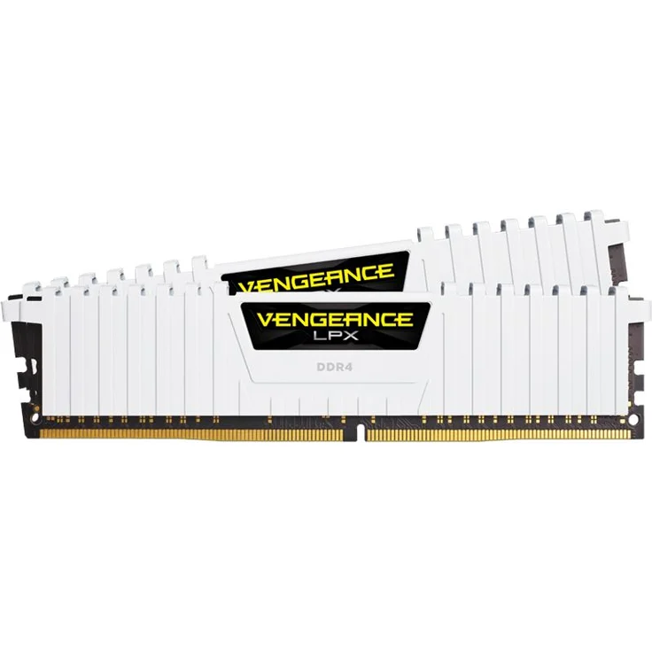 Corsair Vengeance LPX 16GB (2x8GB) DDR4 2666MHz C16 XMP 2.0 High Performance Desktop Arbeitsspeicher Kit, Weiß – Bild 1
