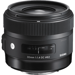 Bild für Sigma 30mm F1,4 DC HSM Art Objektiv (62mm Filtergewinde)