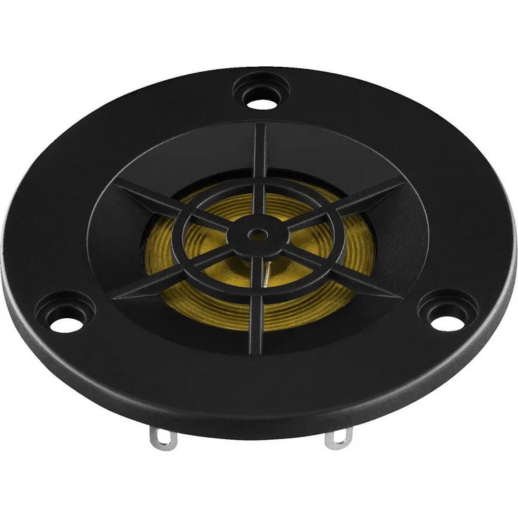 MONACOR RBT-56 Hi-Fi Bändchen-Hochtöner, High-End Audio-Speaker für eine brillante, feinzeichnende Hochton-Wiedergabe, 10 W, 4 Ohm, in Schwarz