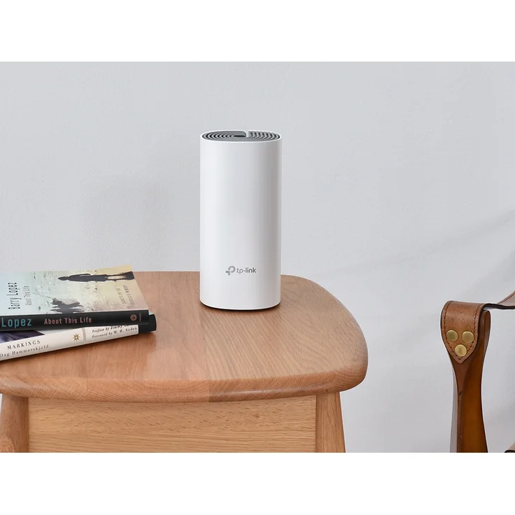 TP-Link Deco E4 Mesh WLAN Router AC1200 WLAN-Heimnetz-Komplettlösung (Abdeckung bis zu 370m², passt in jeder Art von Zuhause,Multi-Arbeitsmodi, 2x 10-100Mbit-s Ports, 3x pack) weiß – Bild 2