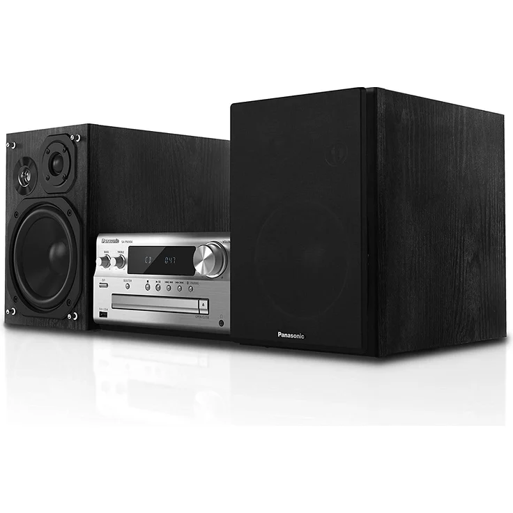 Panasonic SC-PMX94EG-S Micro HiFi System (120 W RMS, Digital DAB+, CD, UKW , Bluetooth, USB, AUX) silber – Bild 2
