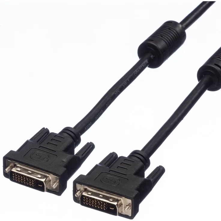 VALUE DVI Kabel, DVI ST-ST, DualLink,5m
