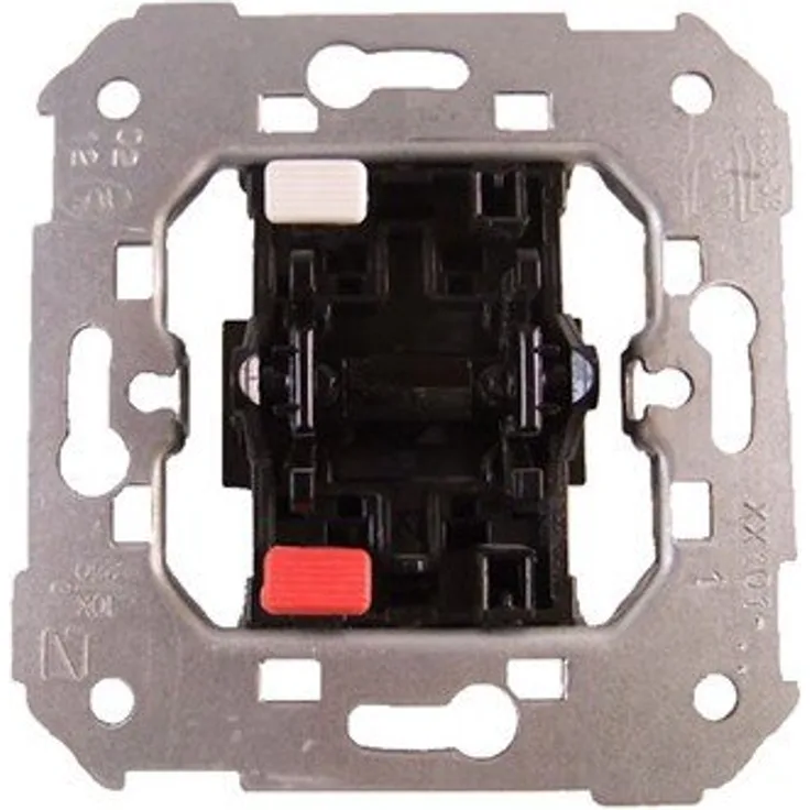 Kontakt-Simon 75133-39 - Elektroschalter (Metall, IP20, IP44, 250 V, 10 A, 75 mm, 32 mm)