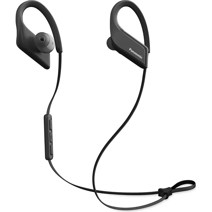 Panasonic RP-BTS35E-K In-Ear Kopfhörer, mit Bluetooth, Mikrofon, geeignet für Sport, spritzwassergeschützt, schwarz – Bild 2
