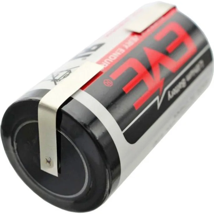 EVE ER34615 D S EVE Herst.Nr: ER34615DSEVE 3,6 Volt 19000mAh mit Lötfahnen in U-