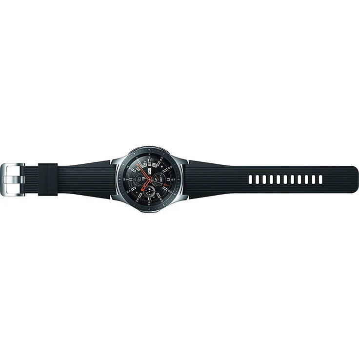 Samsung Galaxy Watch Smartwatch GPS, Unisex, 46mm, Edelstahlgehäuse, Silber – Bild 7