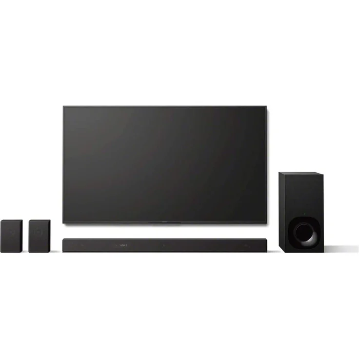Sony HT-ZF9 3.1 Soundbar mit Subwoofer, Dolby Atmos, kabellos/kabelgebunden, geeignet für TV, schwarz (2018) – Bild 5