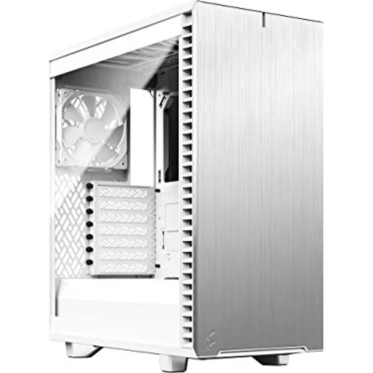 Fractal Design Define 7 Compact Light Tempered Glass White, schallgedämmt, Glasfenster (FD-C-DEF7C-04) – Bild 1